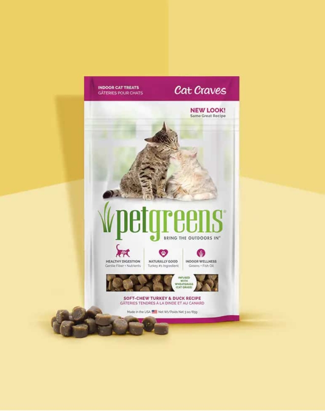 Pet greens shop cat treats