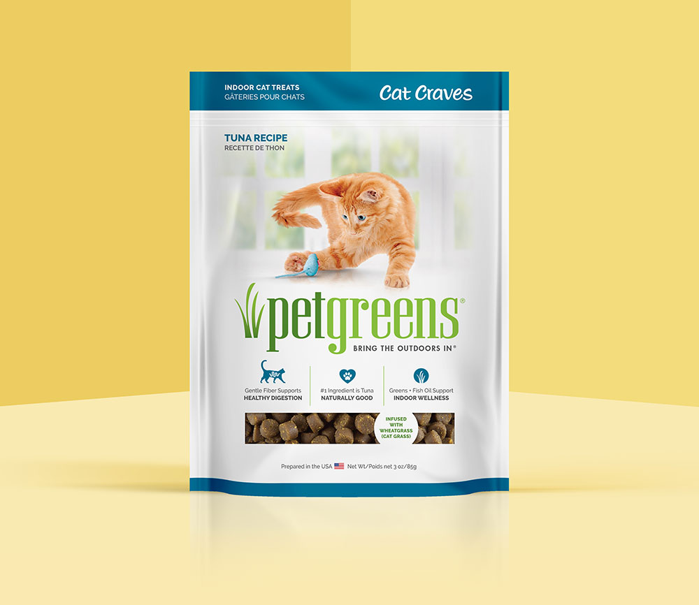 Pet Greens craves tuna flavor cat treats